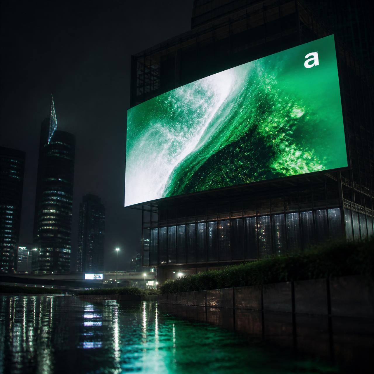 Landmark LED screen